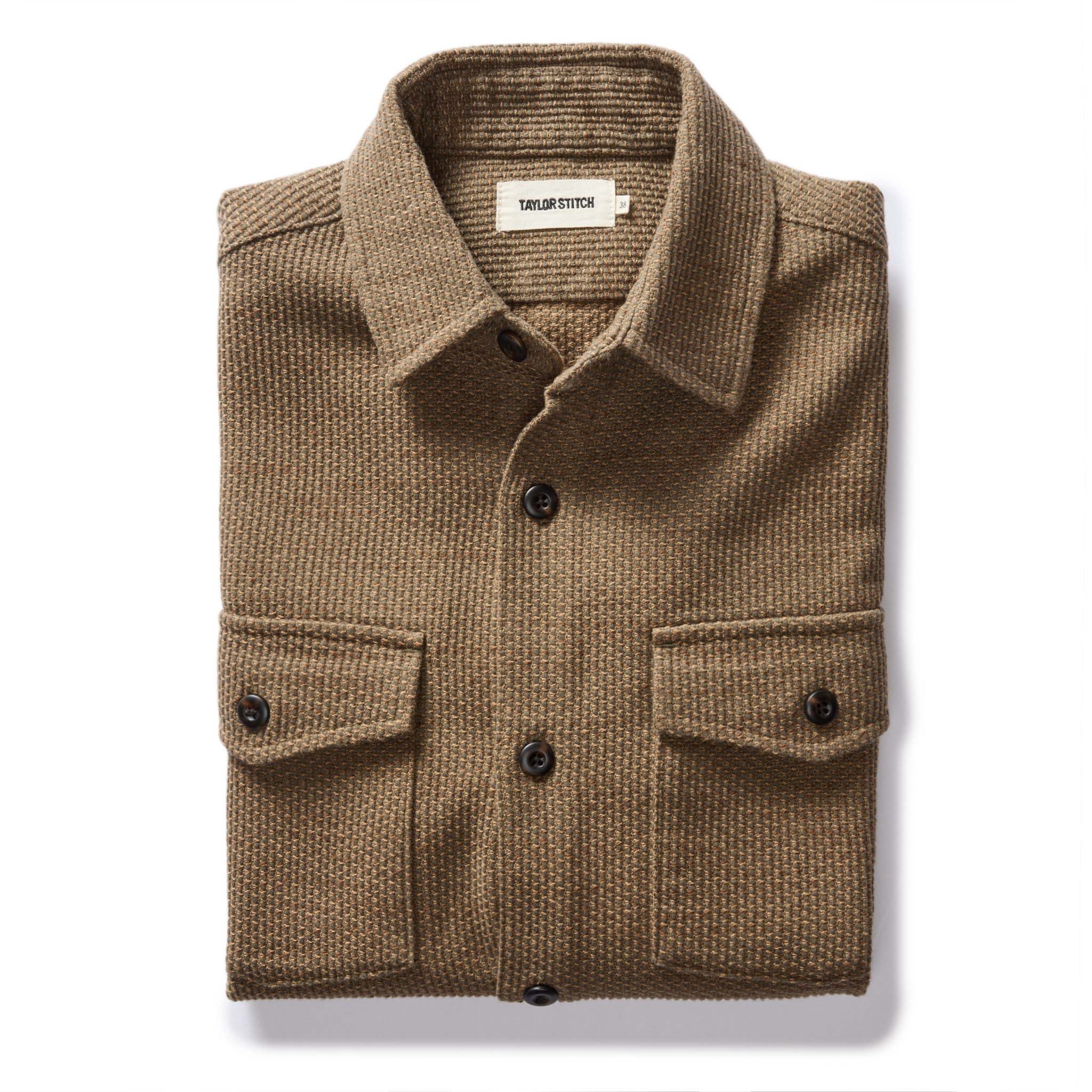 The Point Shirt in Cypress Sashiko | Taylor Stitch - Classic Men's