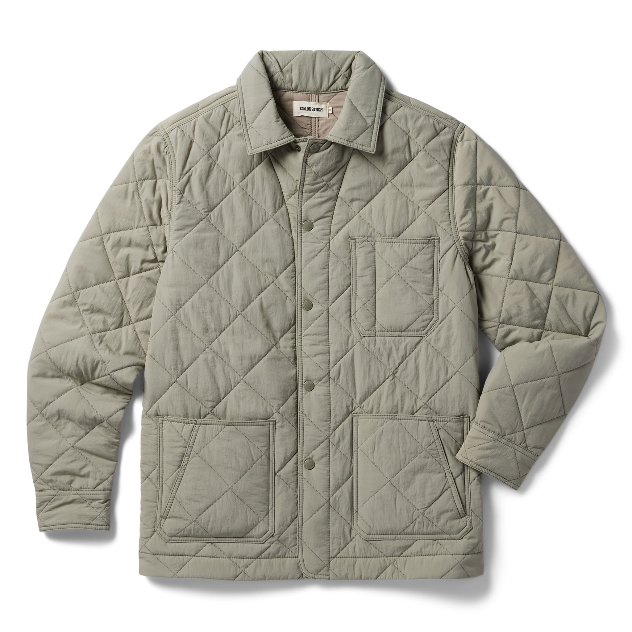 The Ojai Jacket in Sagebrush Diamond Quilt | Taylor Stitch