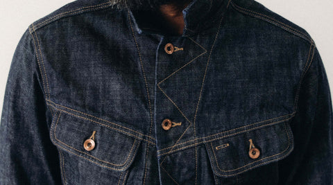 editorial image of The Long Haul in Rinsed Indigo Selvedge