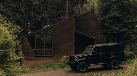 editorial image of Canyon Creek Cabin