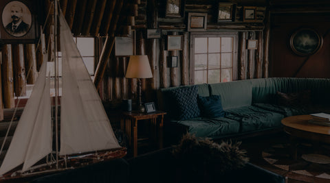 Interior of Captain Whidbey Inn