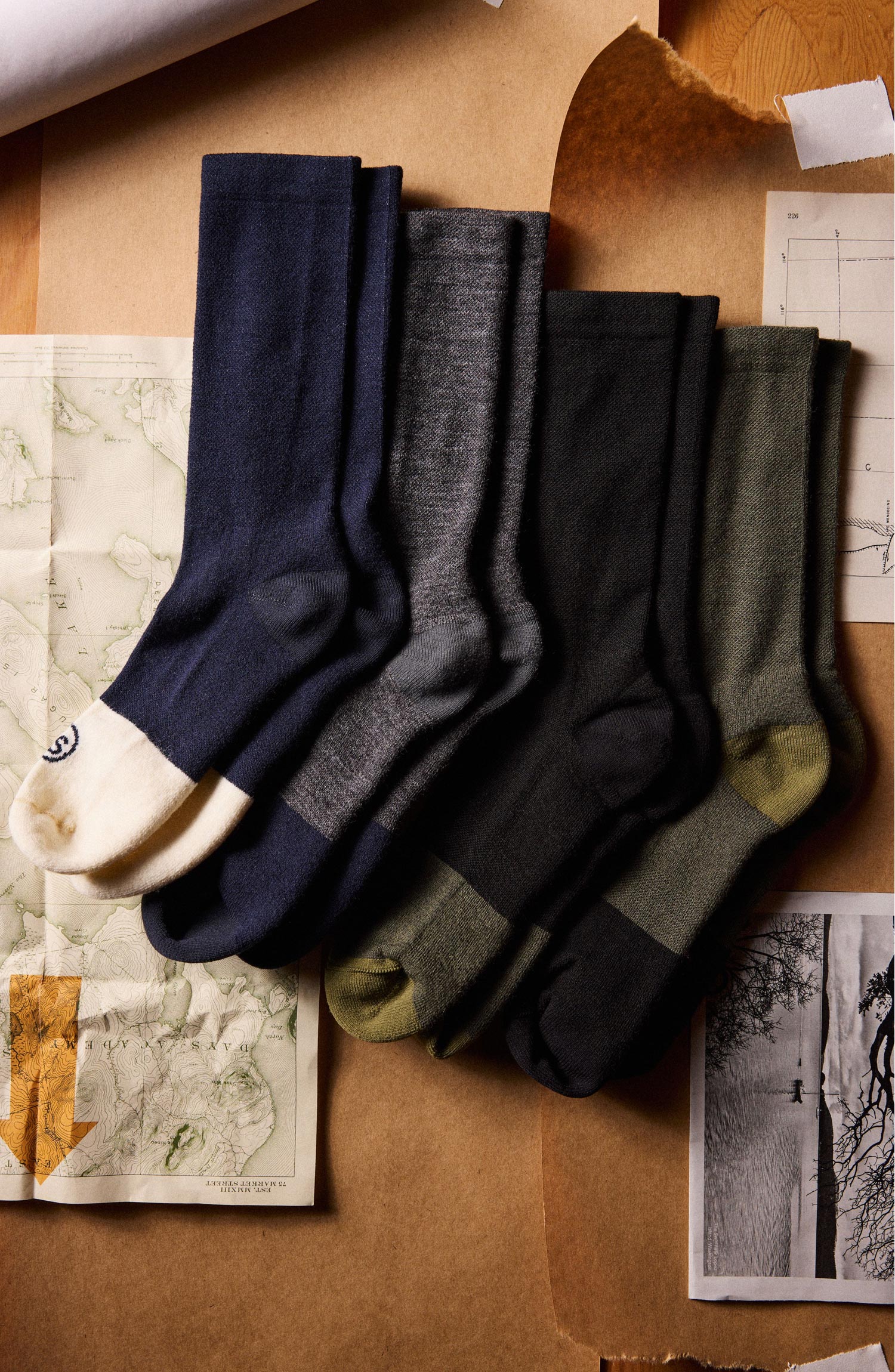 The Merino Sock in Black | Taylor Stitch - Classic Men’s Clothing