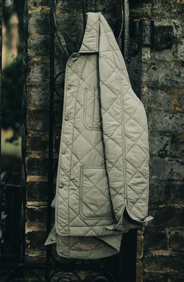 The Ojai Jacket in Sagebrush Diamond Quilt | Taylor Stitch