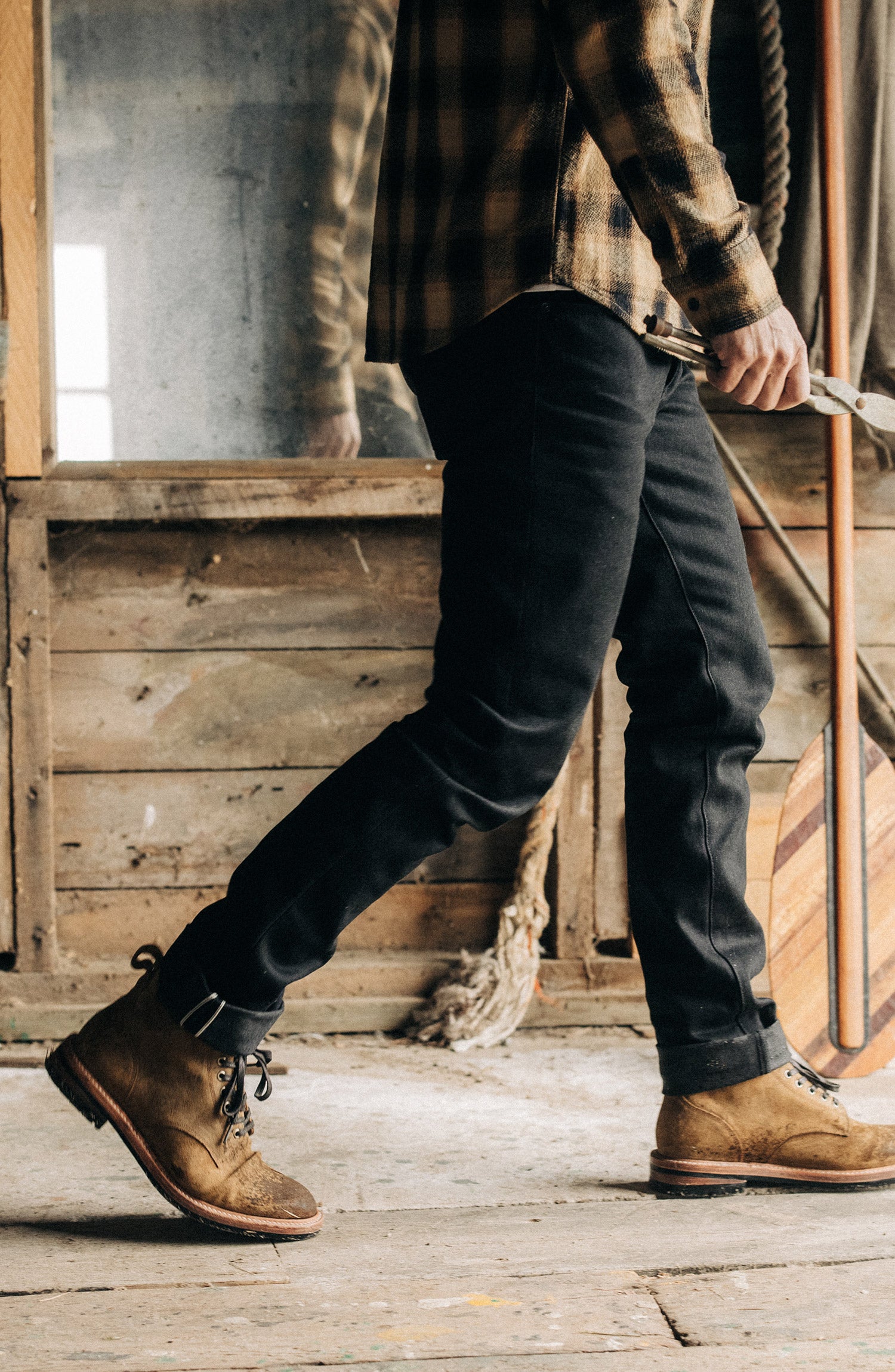 The Trench Boot in Golden Brown Waxed Suede | Friends in Footwear | Family  Owned in The Footwear Capital | Taylor Stitch