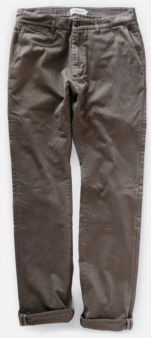 The 70's trousers - Coffee - Organic Cotton - Sézane