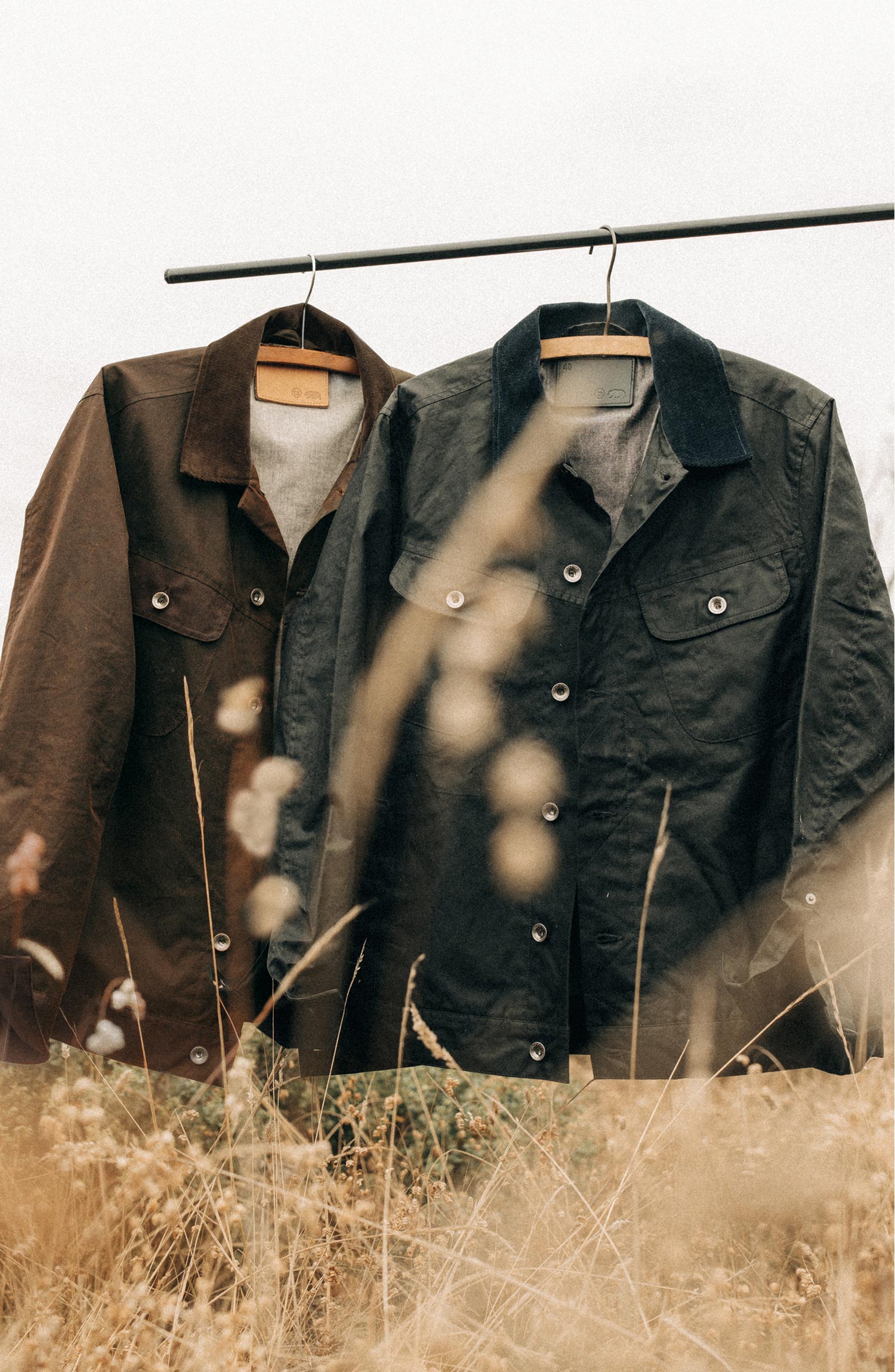 The Long Haul Jacket in Dark Khaki Waxed Canvas | Taylor Stitch