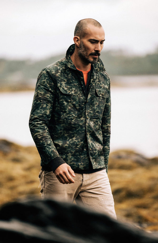 Jacket - Distressed Camo Utility with gold hardware – Twisted Couture