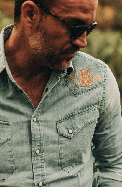 our guy rocking the western in mexico, cropped shot with text on the right