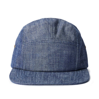 front image of The 5-Panel Cap in Washed Indigo, Accessories by Taylor Stitch