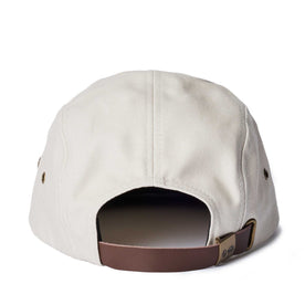 back image of The 5-Panel Cap in Stone Pigment Canvas, Accessories by Taylor Stitch