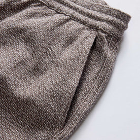 material shot of the pockets on The Apres Pant in Granite Linen Tweed, Bottoms by Taylor Stitch