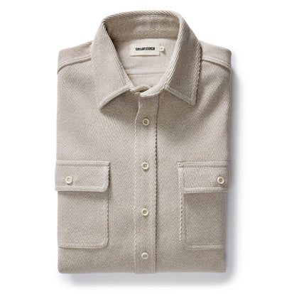 The Ledge Shirt in Flax Twill