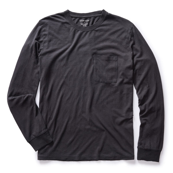 The Cotton Hemp Long Sleeve Tee - Men's Hemp T-Shirts | Taylor Stitch