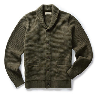 The Crawford Sweater in Fatigue Olive