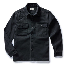 The Shop Shirt in Coal Chipped Canvas - featured image
