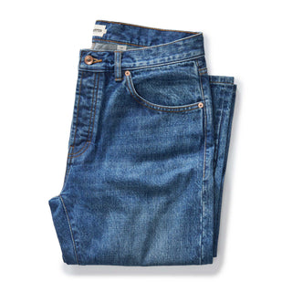 The Slim Jean in Mid Wash Organic Selvedge