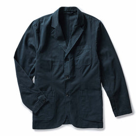 The Foundation Sportcoat in Organic Navy Twill - featured image