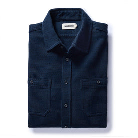 The Utility Shirt in Navy Sashiko - featured image