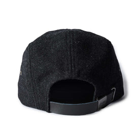 image of the back of The 5-Panel Cap in Heather Coal Wool Blend, Accessories by Taylor Stitch