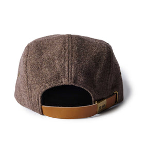 back image of The 5-Panel Cap in Heather Sable Wool Blend, Accessories by Taylor Stitch