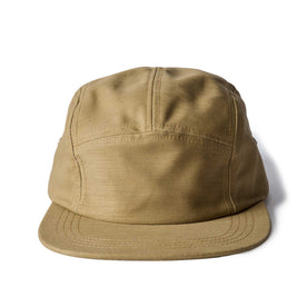 front image of The 5-Panel Cap in Khaki Reverse Sateen, Accessories by Taylor Stitch