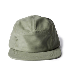 The 5-Panel Cap in Field Olive Reverse Sateen, Accessories by Taylor Stitch