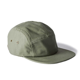 The 5-Panel Cap in Field Olive Reverse Sateen: Alternate Image 4, Accessories by Taylor Stitch