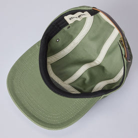 The 5-Panel Cap in Field Olive Reverse Sateen: Alternate Image 6, Accessories by Taylor Stitch