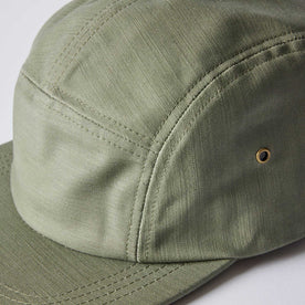 The 5-Panel Cap in Field Olive Reverse Sateen: Alternate Image 7, Accessories by Taylor Stitch