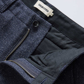 The Carnegie Pant in Navy Nep Wool: Alternate Image 6, Bottoms by Taylor Stitch