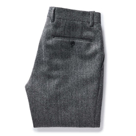 The Stevens Trouser in Slate Herringbone Wool: Alternate Image 7, Bottoms by Taylor Stitch