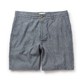 The Easy Short in Navy Herringbone - featured image