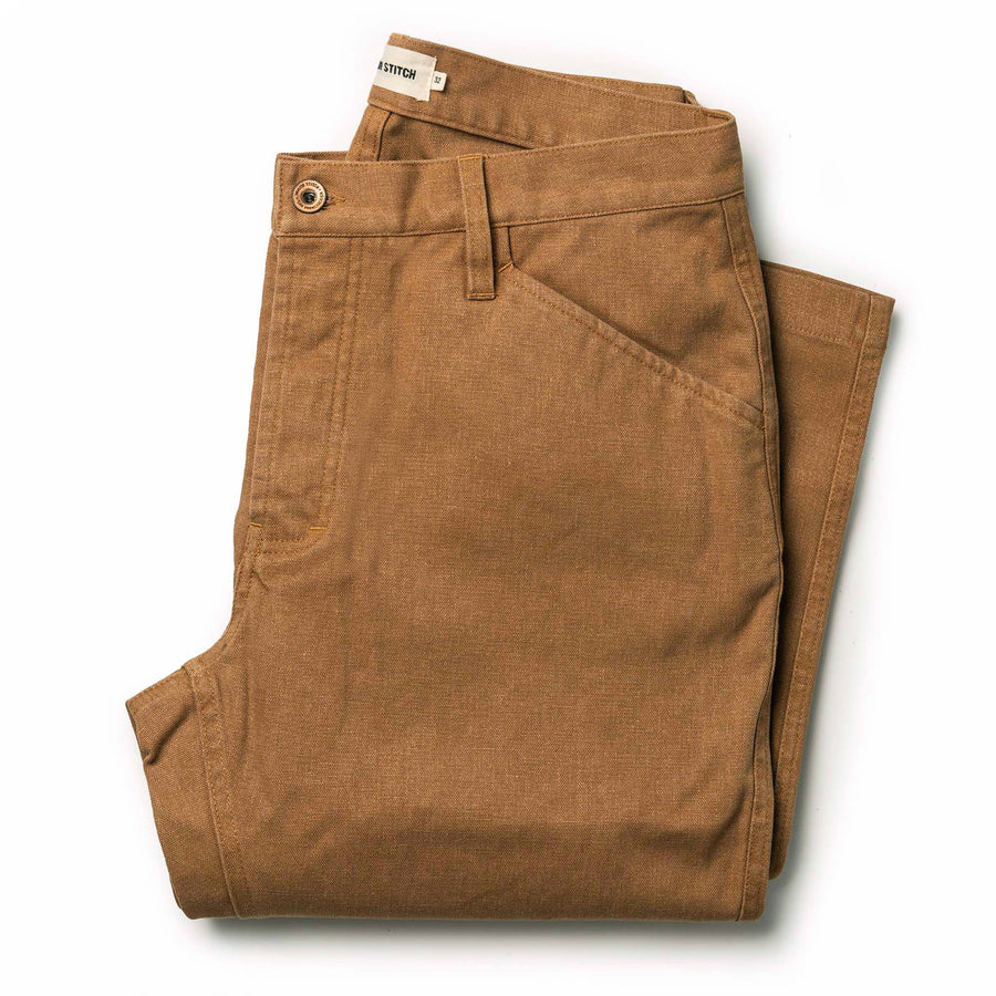 The Camp Pant in Tobacco Boss Duck - Work Pants | Taylor Stitch