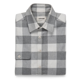 The Moto Utility Shirt in Ash & Natural Plaid - featured image